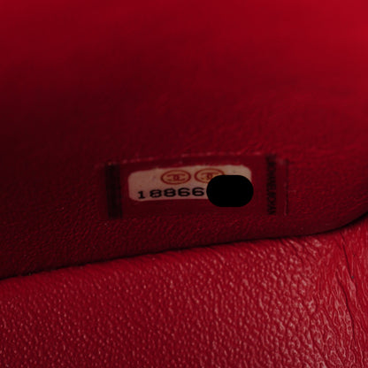Chanel Caviar Quilted Mini Square Flap Red 8 of 8
