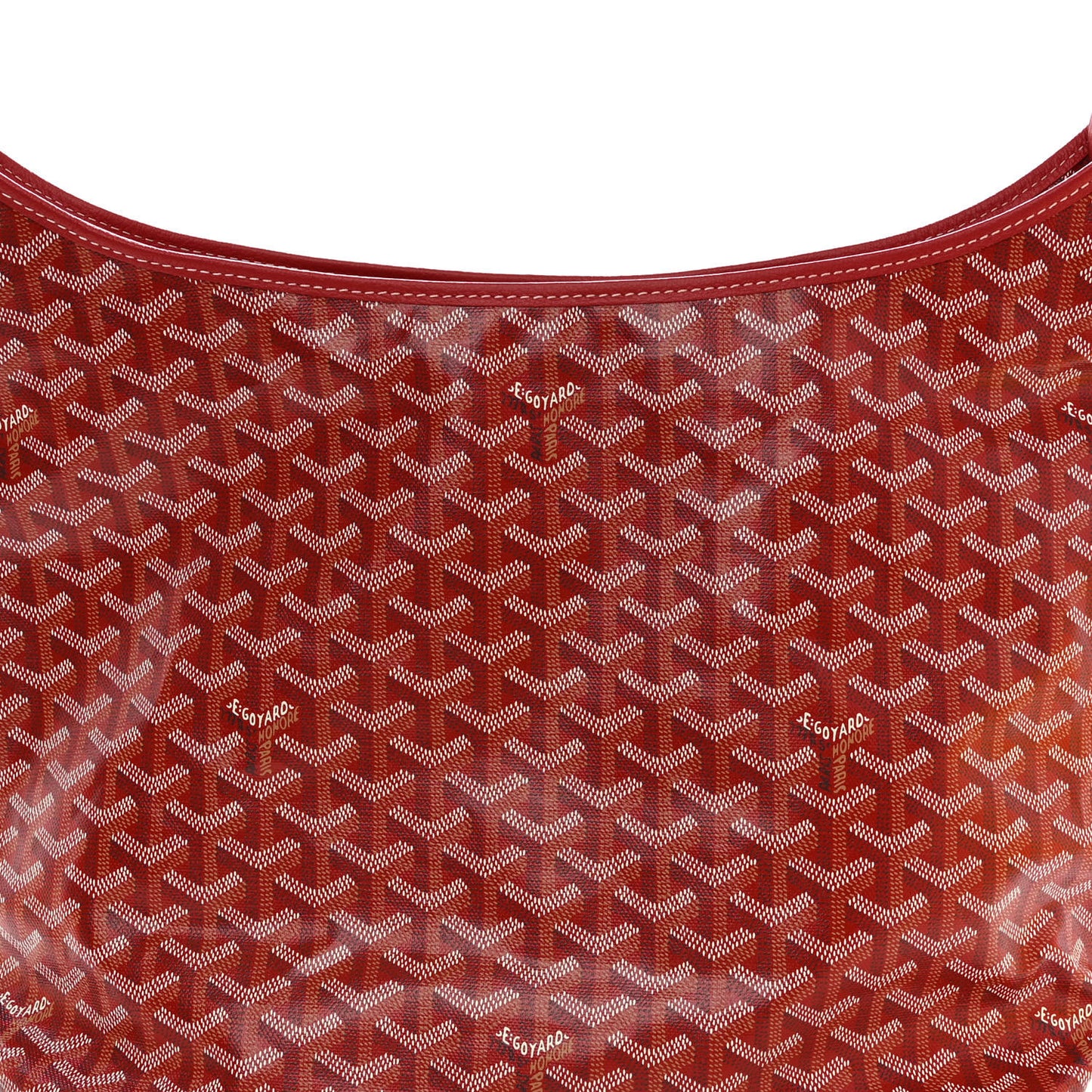 Goyardine Boheme Hobo Red