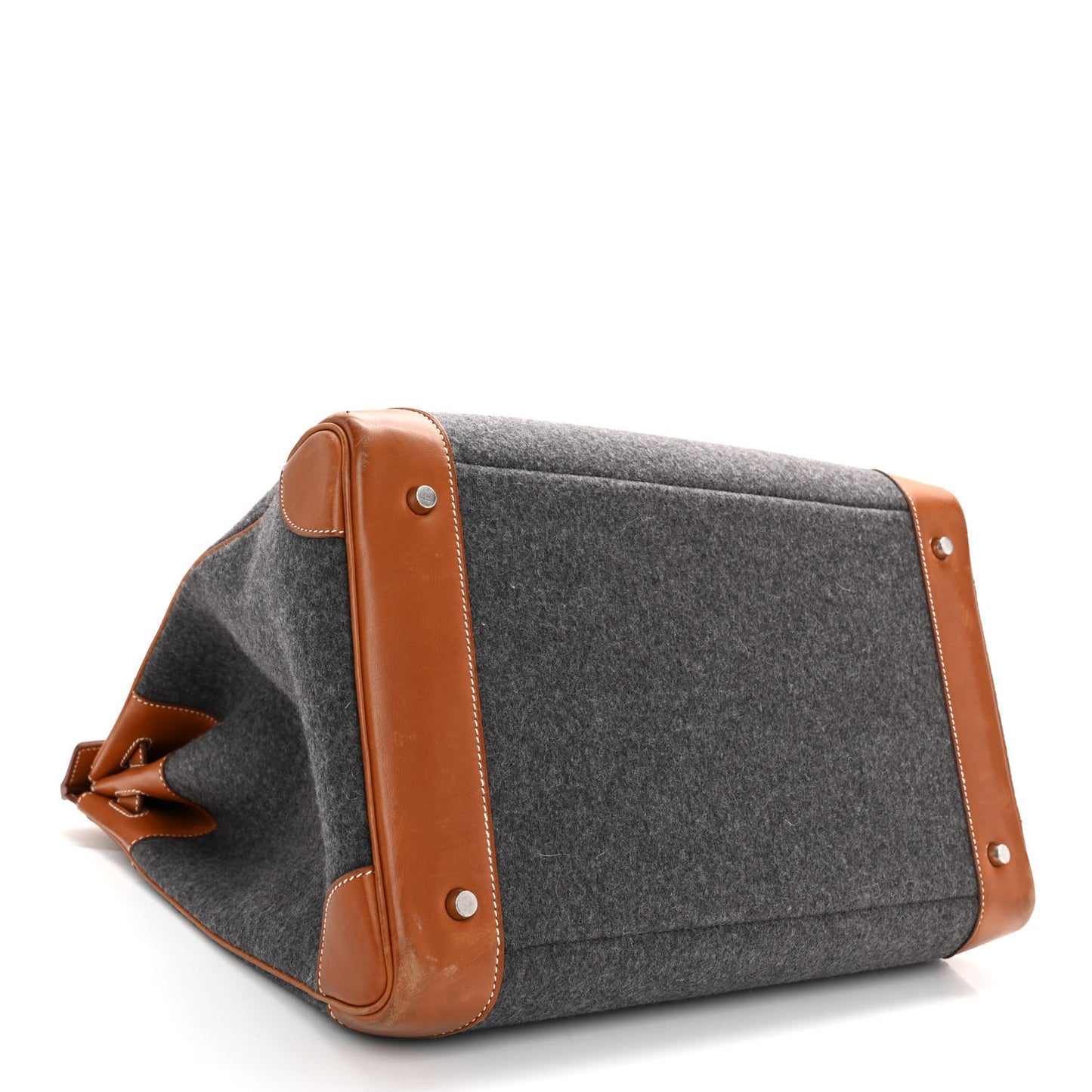 Barenia Feutre HAC Birkin 40 Gris Moyen