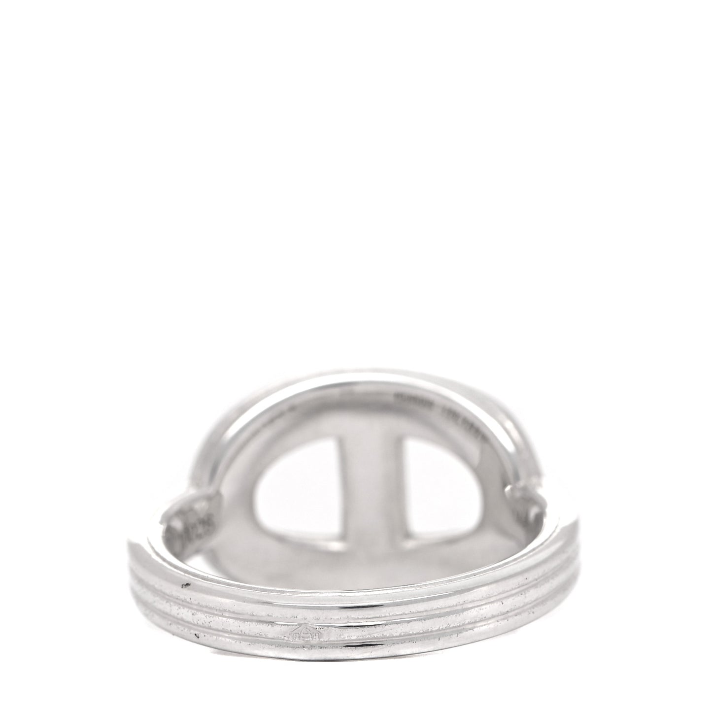 Sterling Silver Horizontal PM Chaine d'Ancre 24 Ring 48 4.5