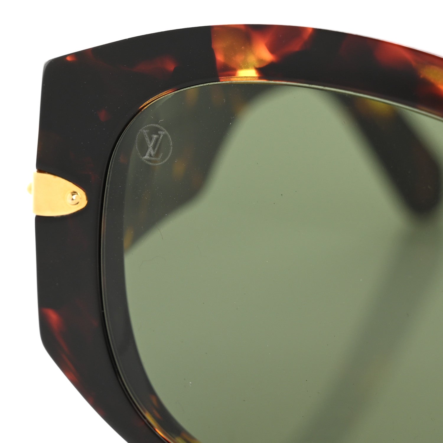 Louis Vuitton Acetate La Femme D'A Cote Cat Eye Sunglasses Z1292E Dark Tortoise 8 of 10