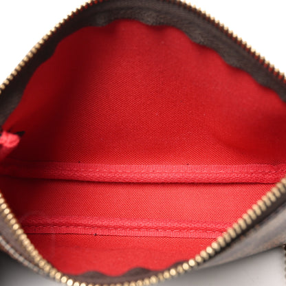 Louis Vuitton Damier Ebene Mini Pochette Accessories 5 of 10