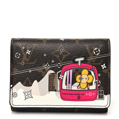 Louis Vuitton Monogram 2019 Christmas Animation Victorine Wallet Fuchsia 1 of 11