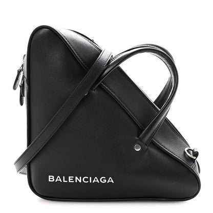 Balenciaga Calfskin S Triangle Duffle Black 1 of 9