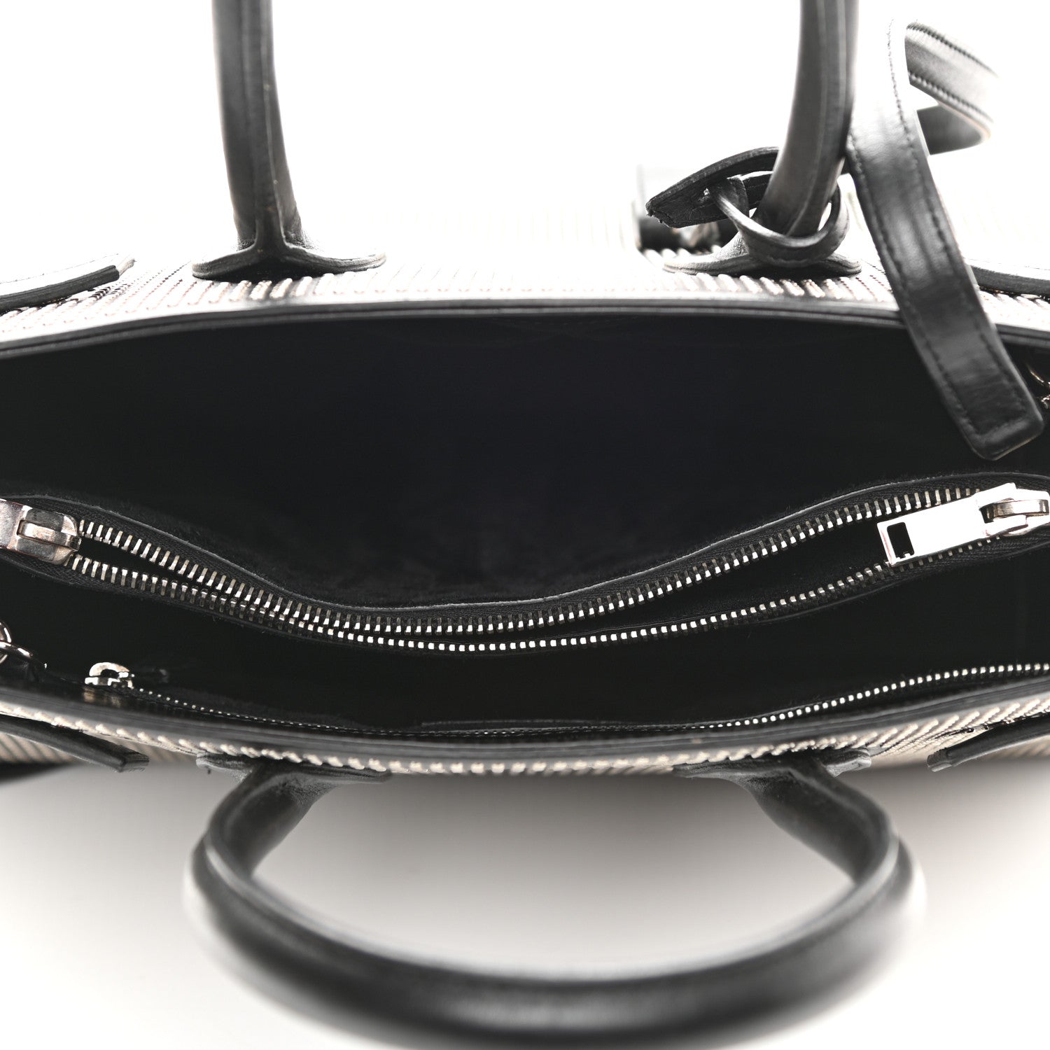 Saint Laurent Calfskin Studded Small Sac De Jour Black 4 of 9