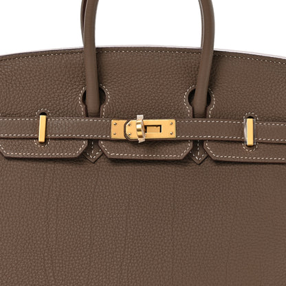 Hermes Togo Birkin 25 Etoupe 8 of 11