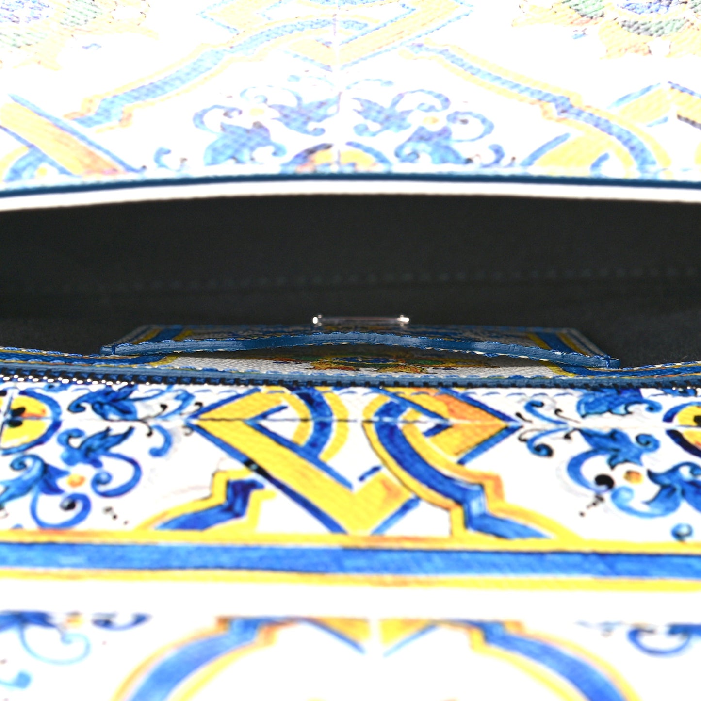 Dauphine Majolica Print Medium Miss Sicily Satchel Multicolor