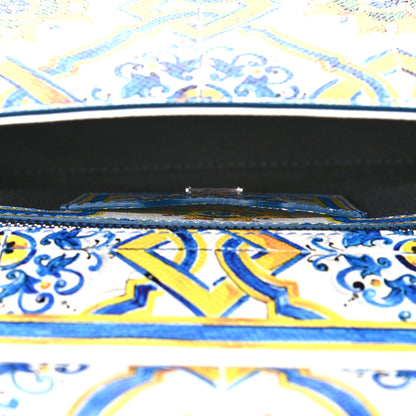 Dolce & Gabbana Dauphine Majolica Print Medium Miss Sicily Satchel Multicolor 11 of 13