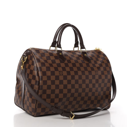 Louis Vuitton Damier Ebene Speedy Bandouliere 35 3 of 11