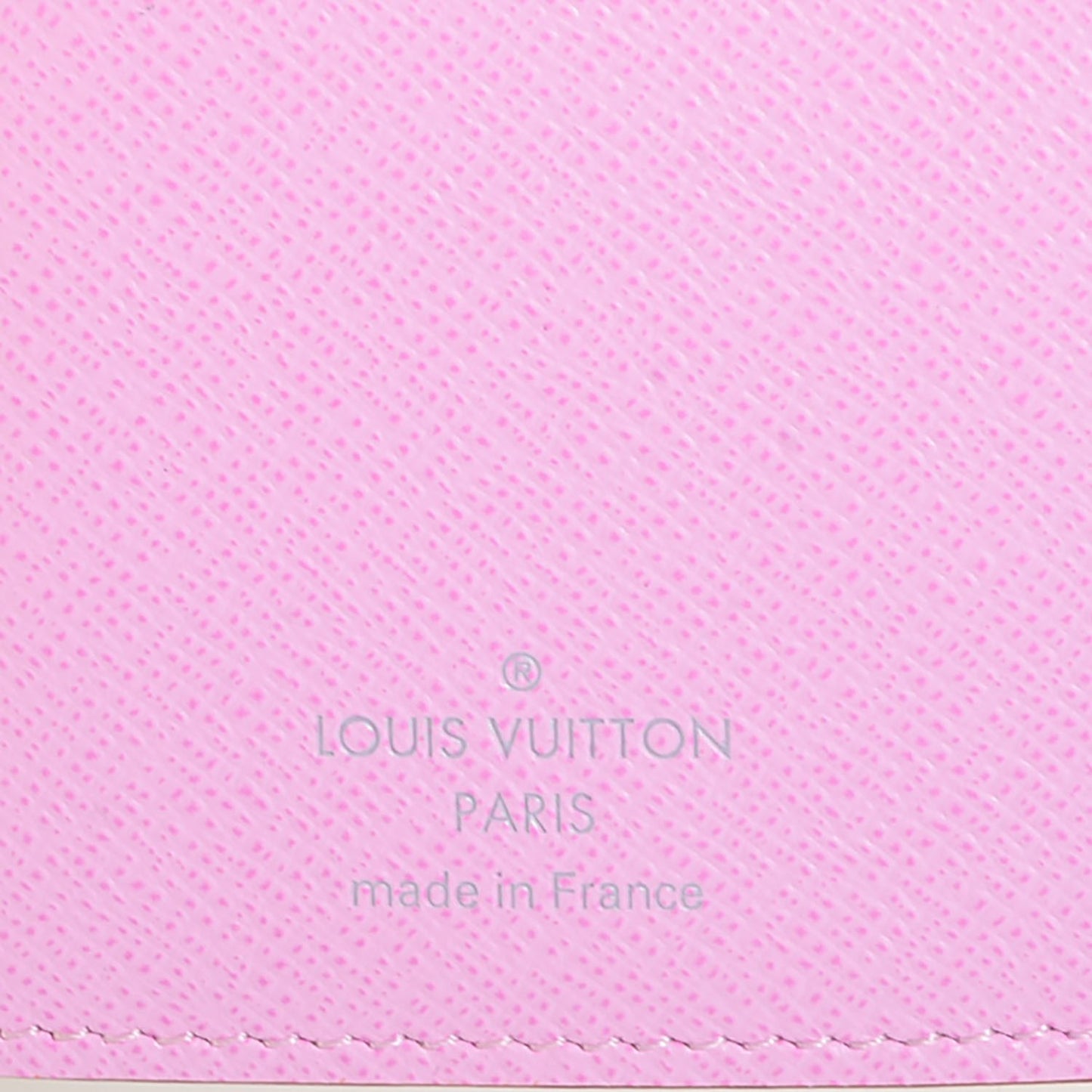 Monogram Multicolor Small Ring Agenda Cover White Litchi