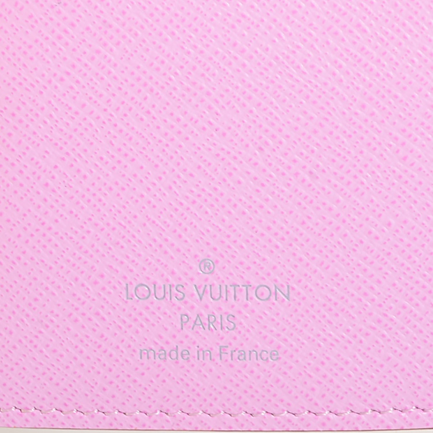 Louis Vuitton Monogram Multicolor Small Ring Agenda Cover White Litchi 7 of 8