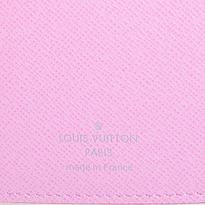 Louis Vuitton Monogram Multicolor Small Ring Agenda Cover White Litchi 7 of 8