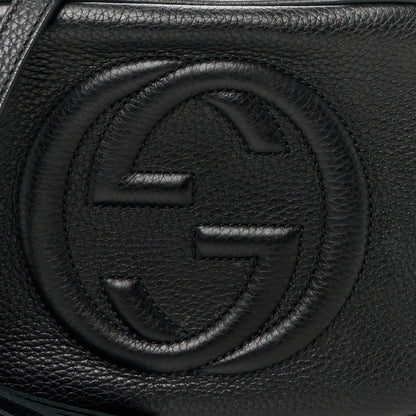 Gucci Pebbled Calfskin Small Soho Disco Bag Black 9 of 12