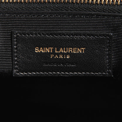 Saint Laurent Grained Calfskin Small Classic Sac De Jour Bordeaux 15 of 18