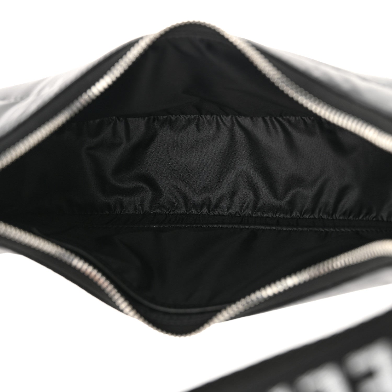 Celine Nylon Ava Shoulder Bag Black 5 of 9