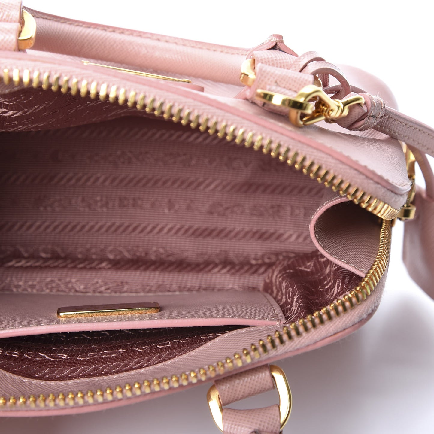 Saffiano Lux Mini Promenade Tote Orchidea