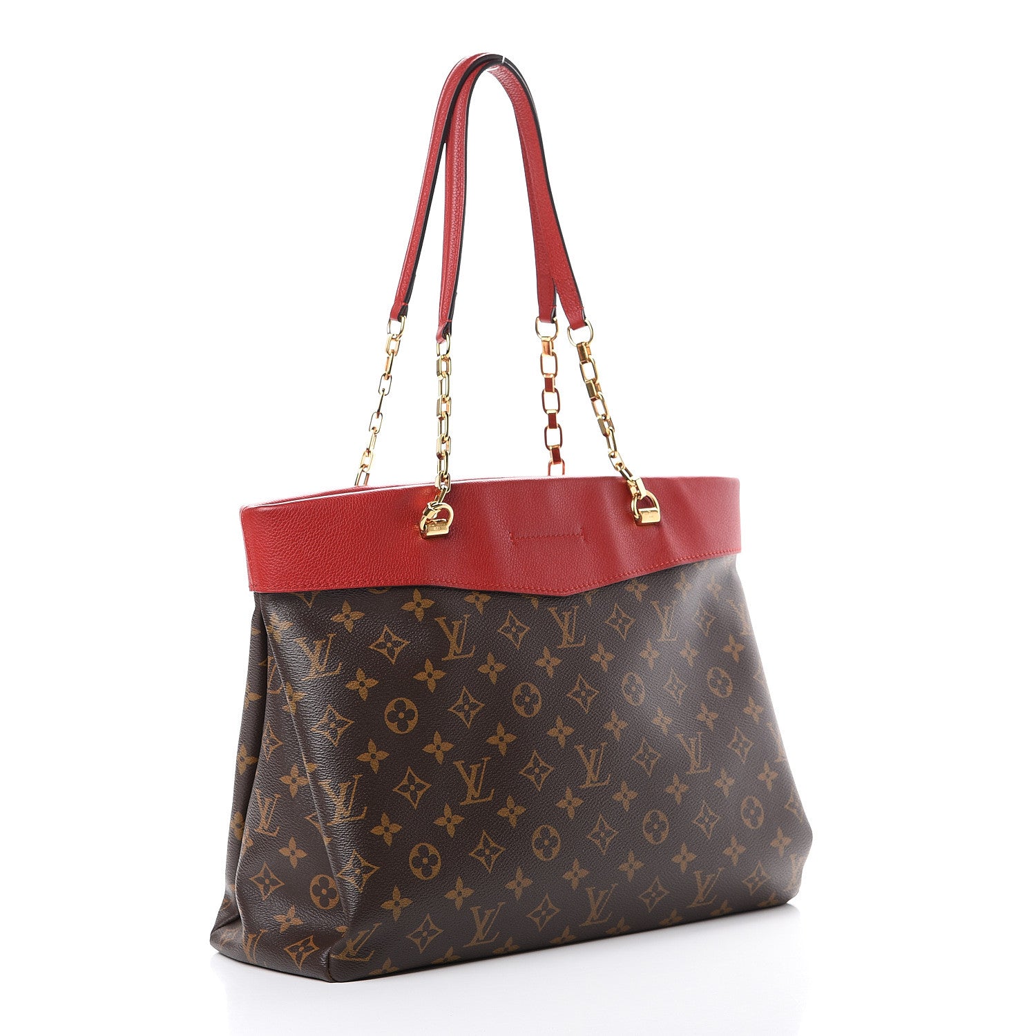 Louis Vuitton Monogram Pallas Shopper Cherry 2 of 12
