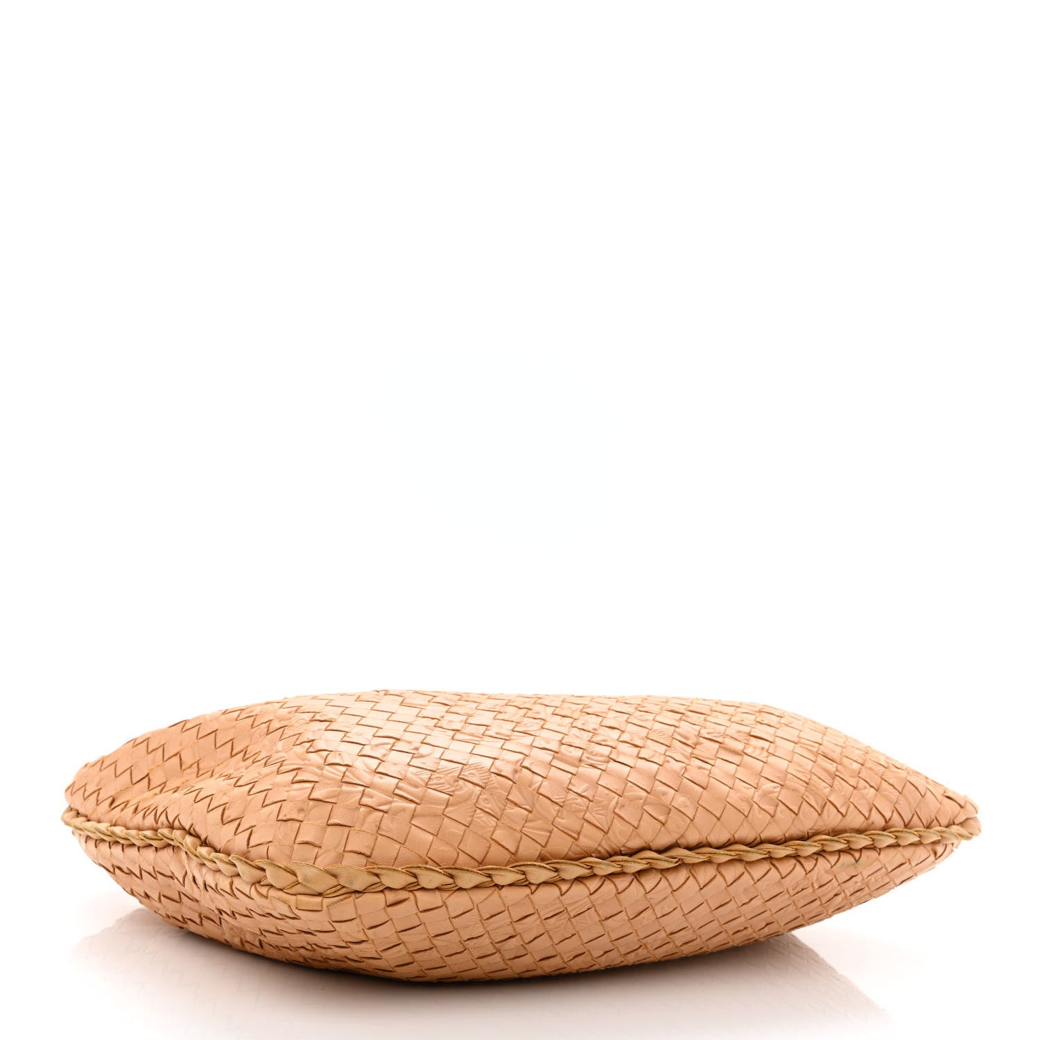 Bottega Veneta Nappa Intrecciato Embossed Medium Veneta Hobo Camel 3 of 9