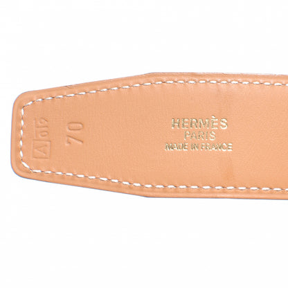 Hermes Box Chamonix Reversible Constance 32mm H Belt Gold Rouge 70 6 of 7
