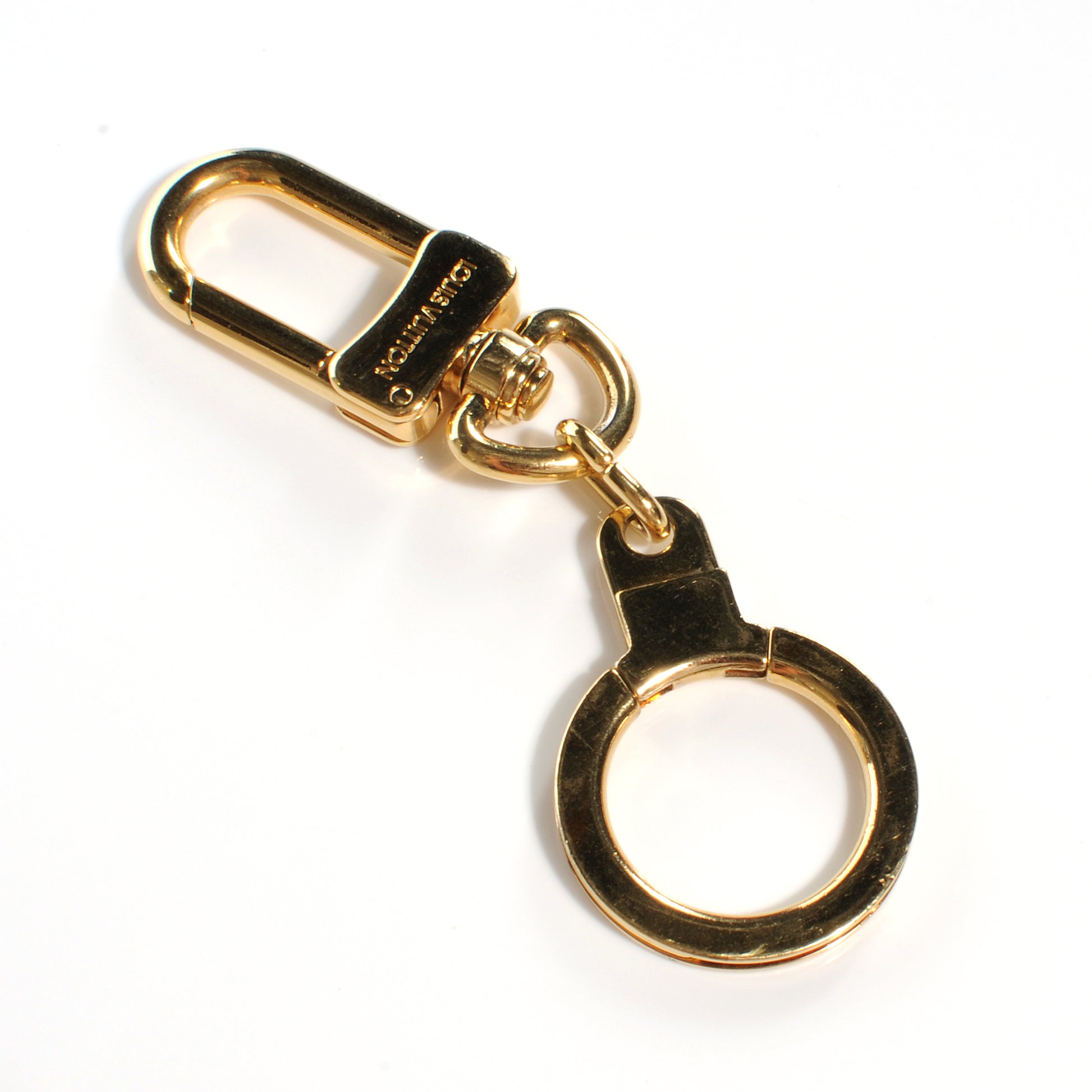 Louis Vuitton Pochette Extender Key Ring Gold 4 of 4