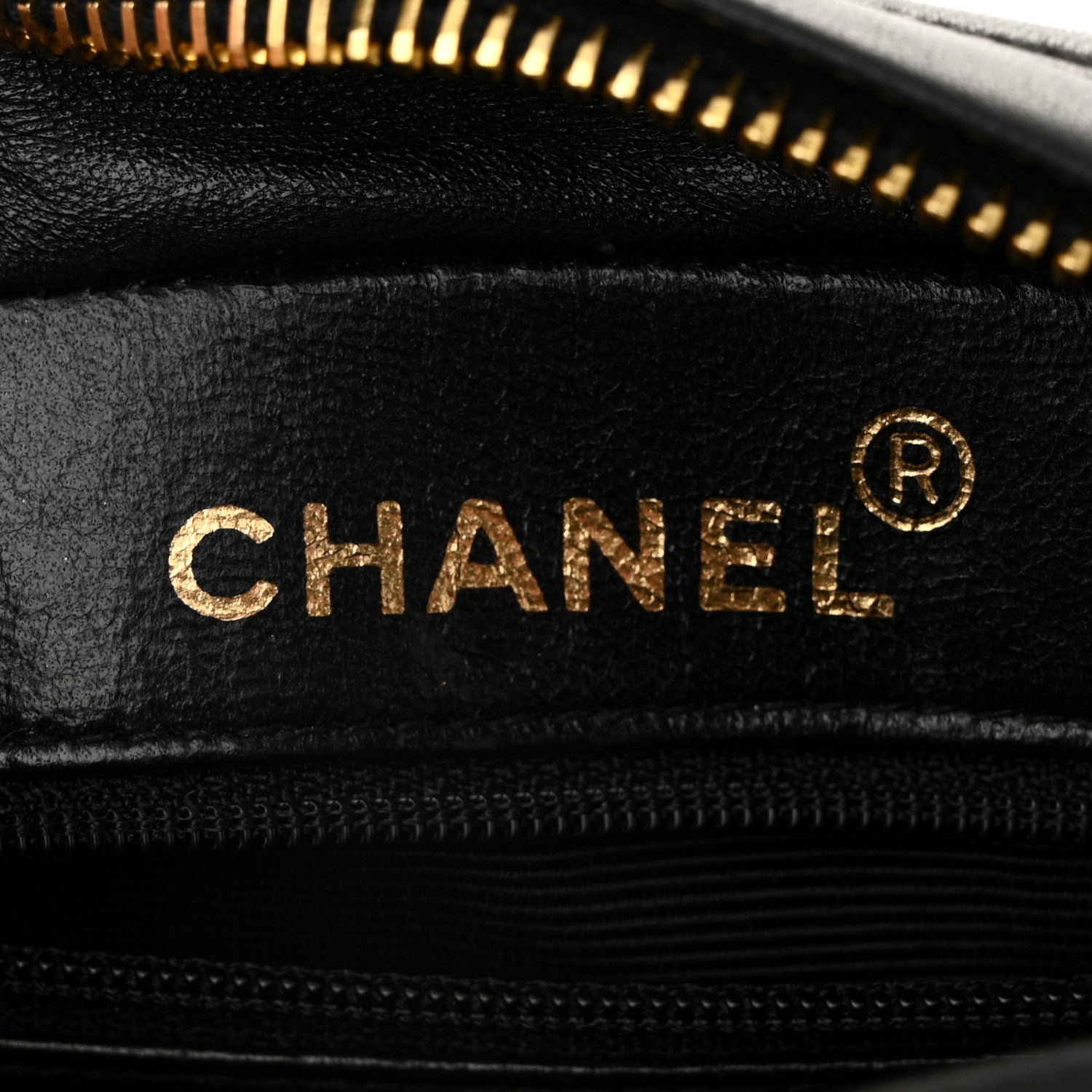 Chanel Lambskin Quilted Flap Camera Tassel Case Black 6 of 12