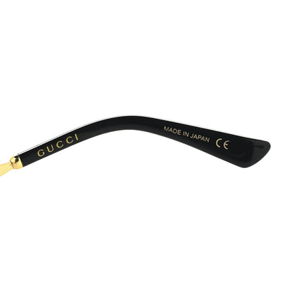 Gucci Metal Round Frame GG0595S Sunglasses Gold Brown 5 of 7