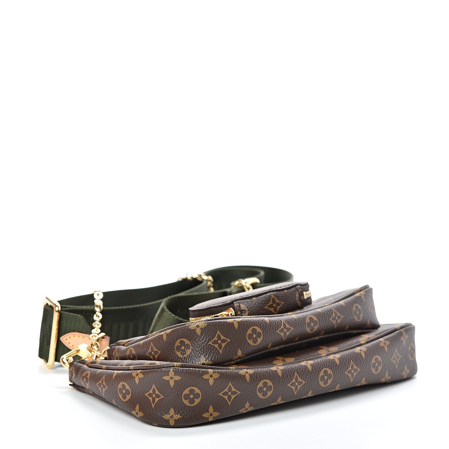 Louis Vuitton Monogram Multi Pochette Accessories Kaki 3 of 12