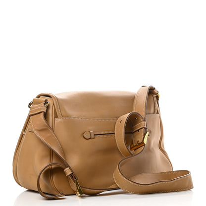 Prada Vitello Soft Messenger Flap Sughero 3 of 17