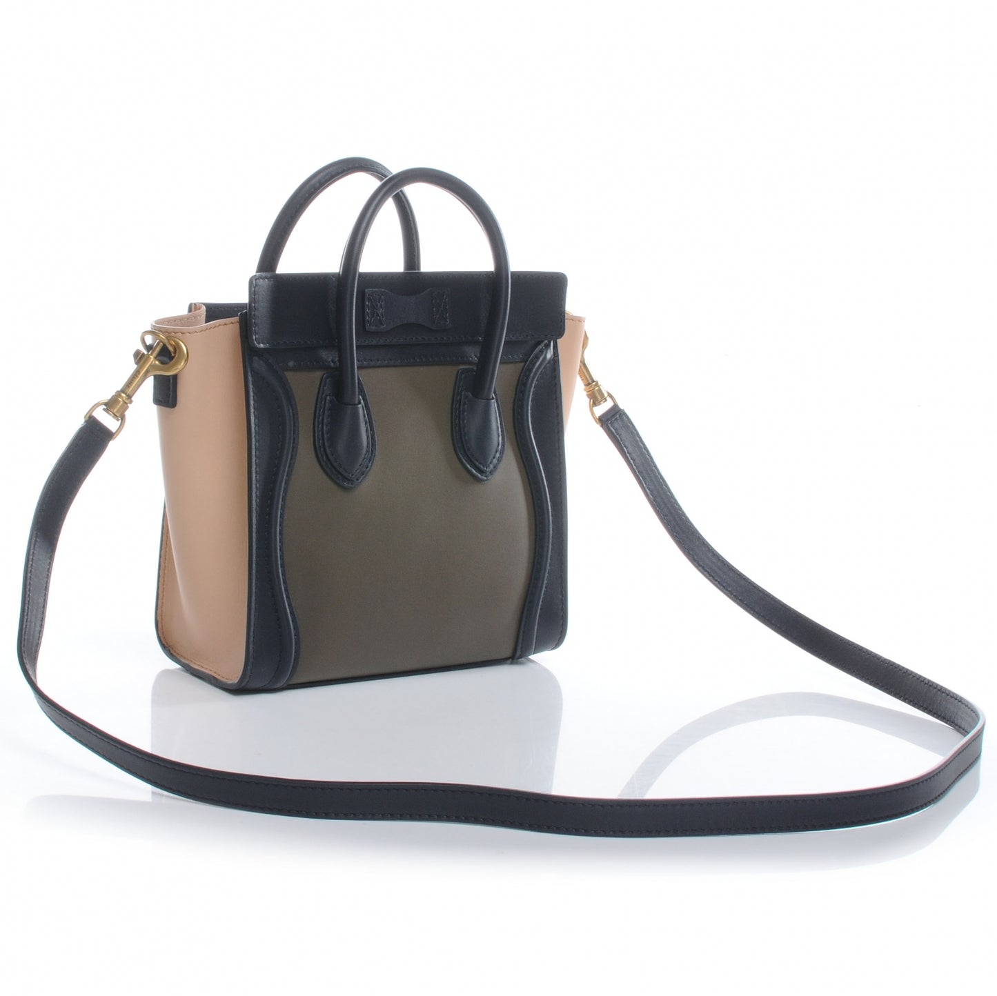 Smooth Calfskin Tri-Color Nano