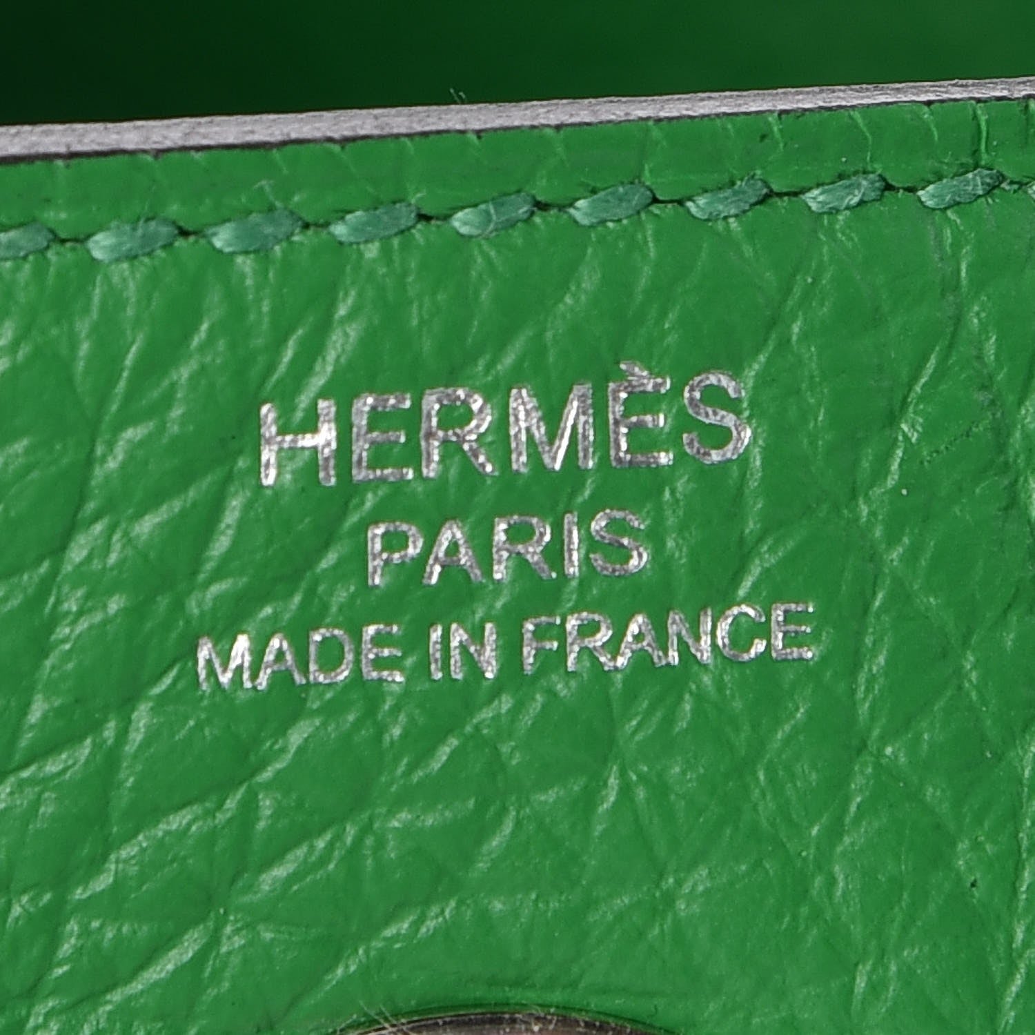 Hermes Taurillon Clemence Lindy 26 Bambou 6 of 8