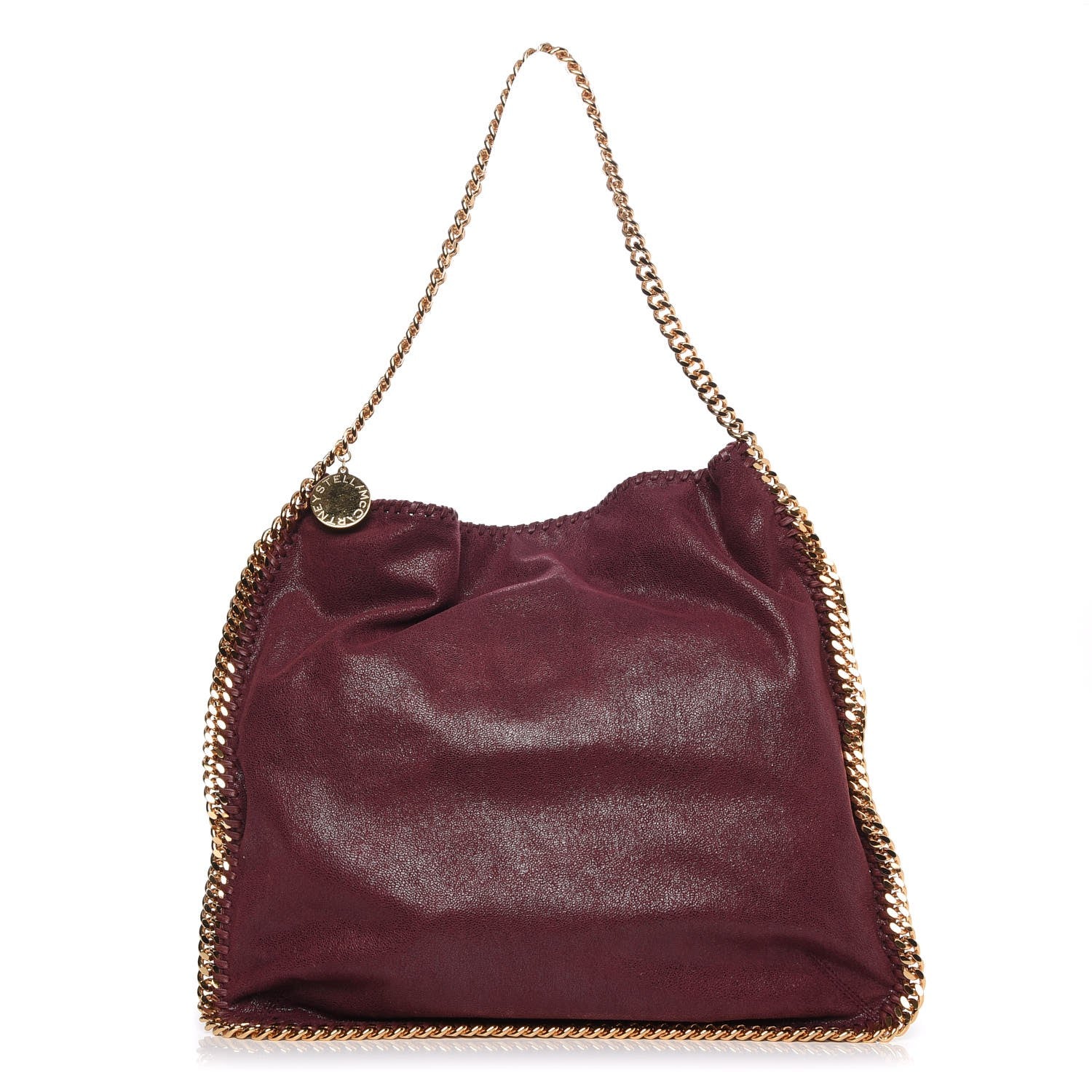 Stella McCartney Shaggy Deer Falabella Hobo Tote Plum 1 of 7