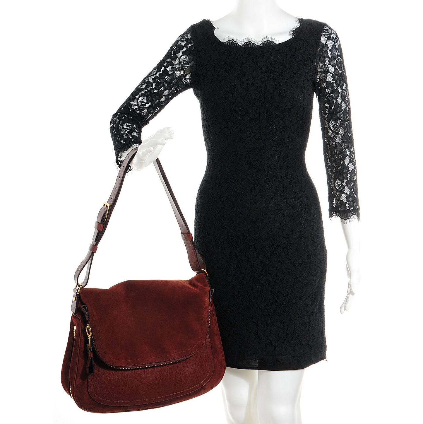 Suede Large Jennifer Nutmeg