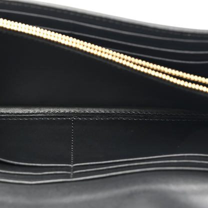 Burberry Calfskin House Check Henley Wallet On Chain Black Black 6 of 10