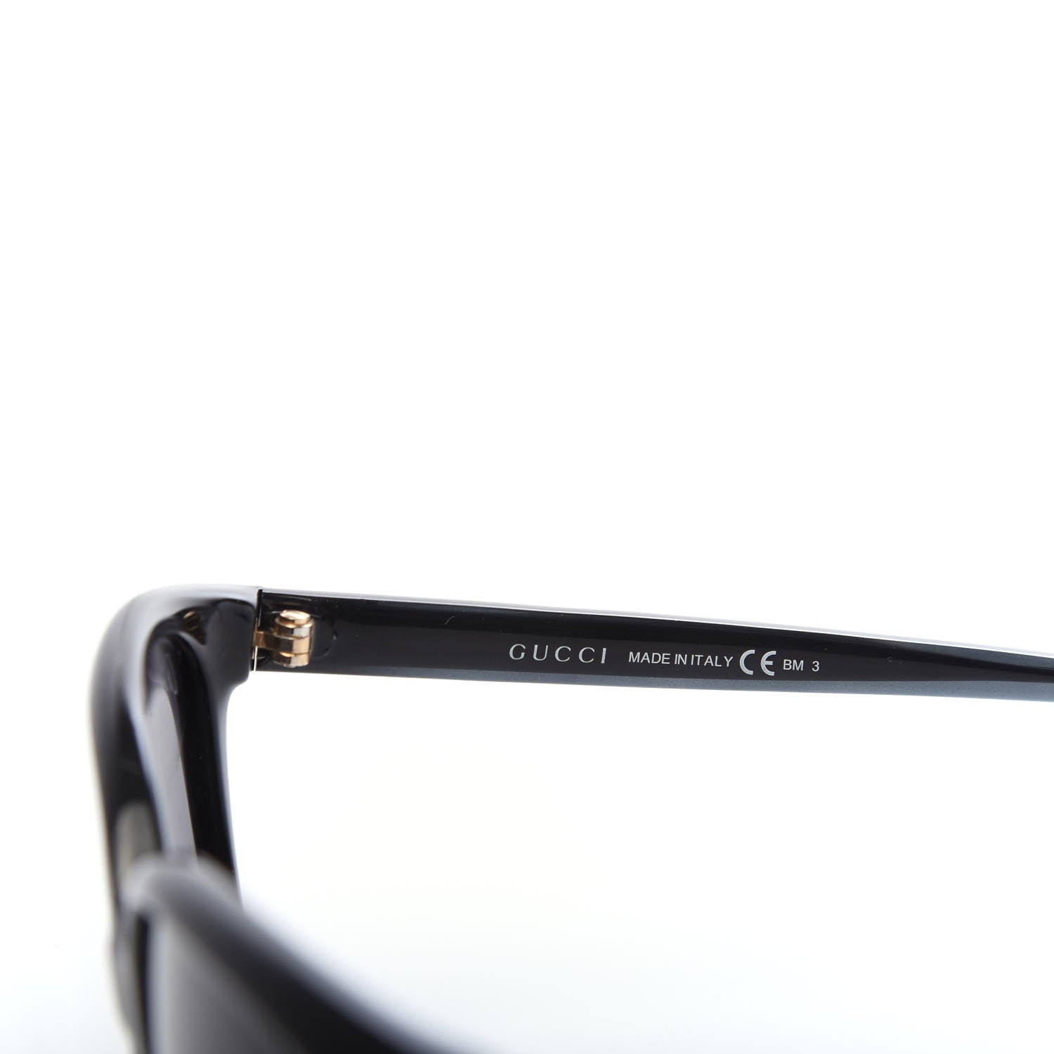 Gucci Acetate Square Frame Oversized Sunglasses GG3696/S Black Crystal 5 of 8