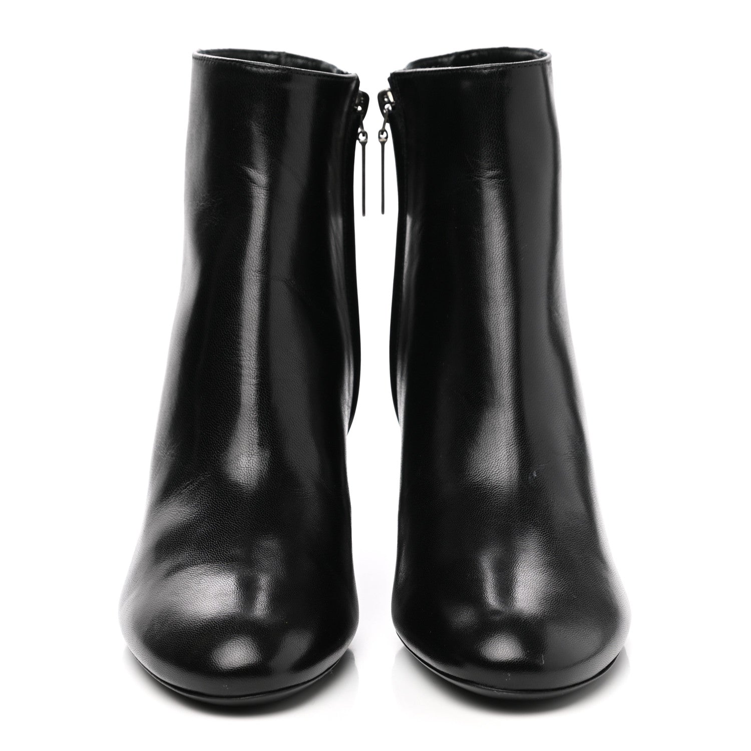 Saint Laurent Nappa Loulou Ankle Zip Boot 35 Black 2 of 9