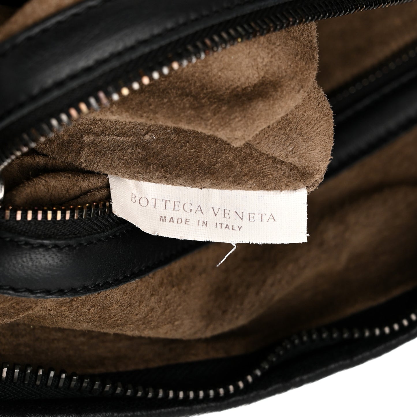 Nappa Intrecciato Medium Veneta Hobo Black