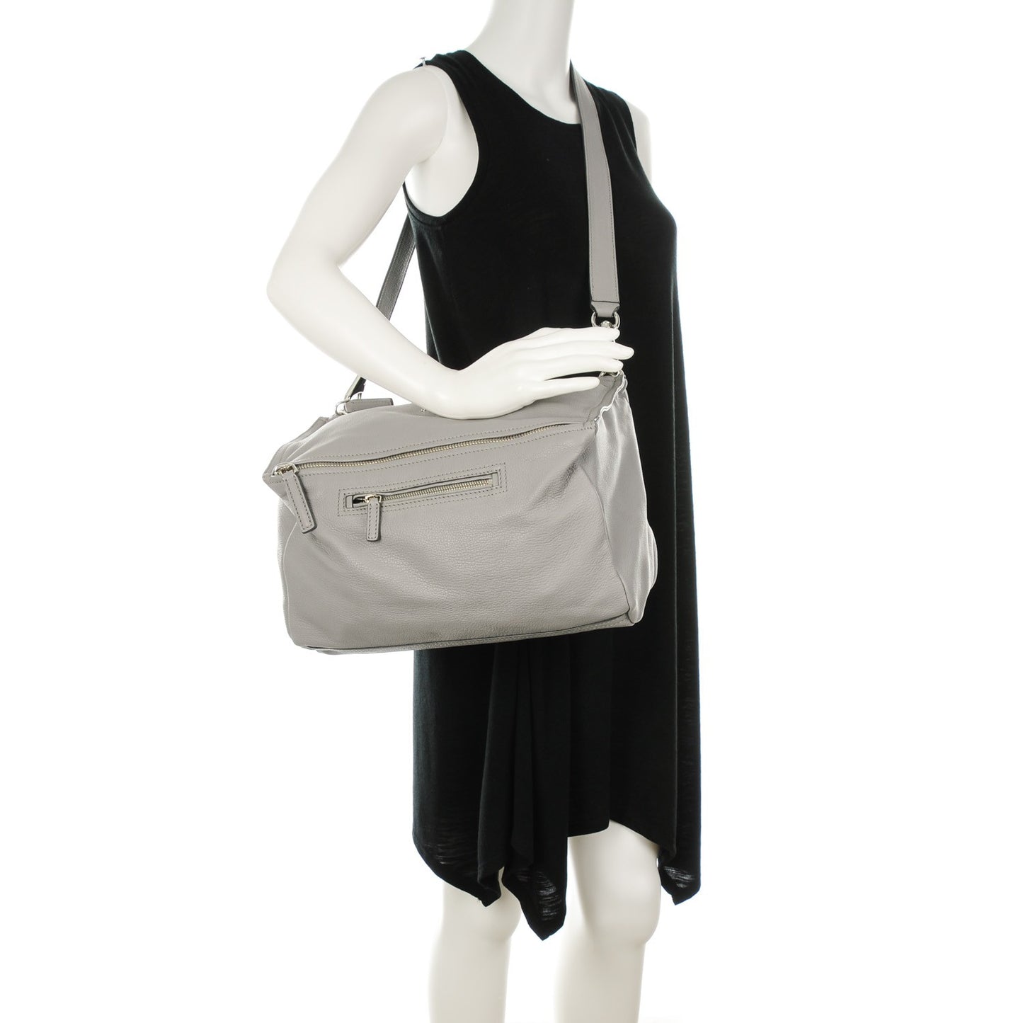 Sugar Goatskin Medium Pandora Pearl Grey