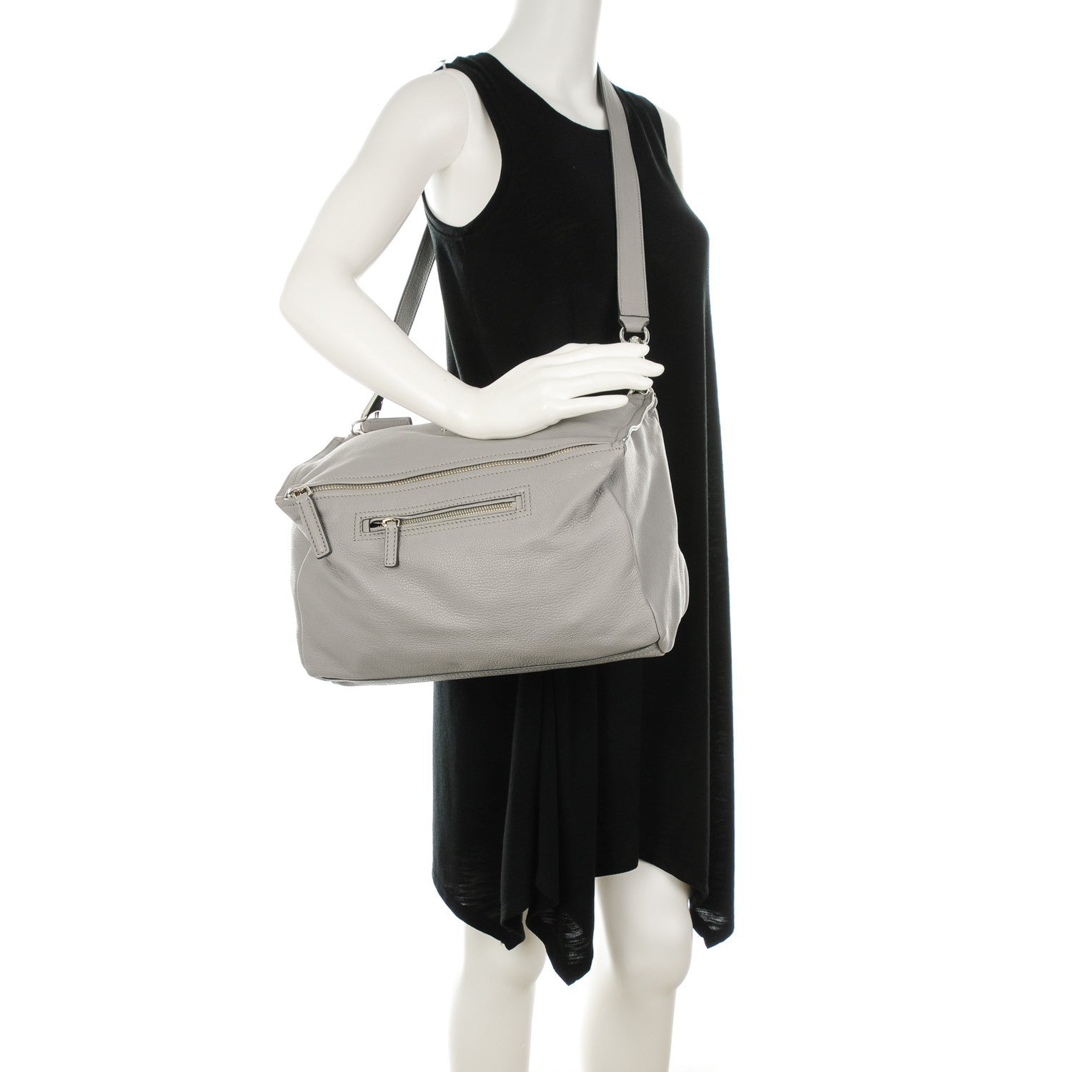 Givenchy Sugar Goatskin Medium Pandora Pearl Grey 2 of 7