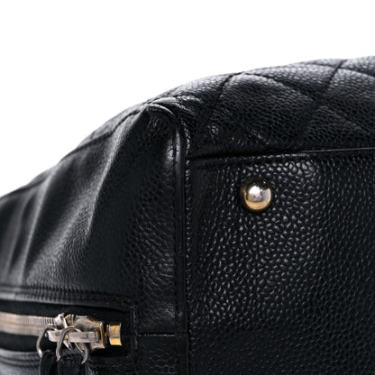 Chanel Caviar Quilted Bowler Black 8 of 17