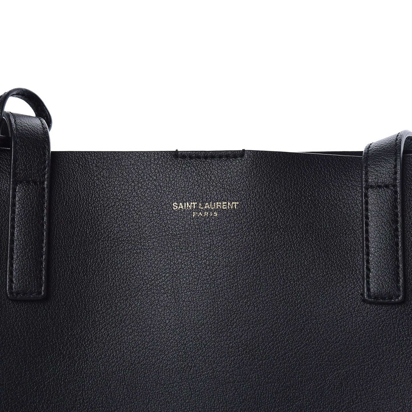 Calfskin Large Shopping Tote Black