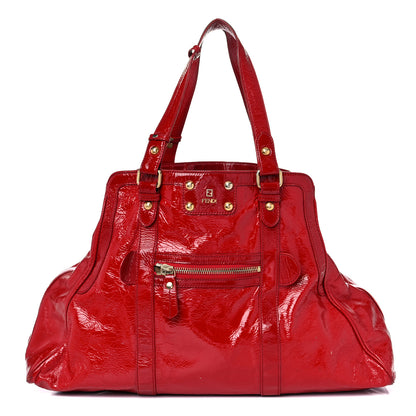 Fendi Vitello Naplak Small Bag De Jour Rosso 1 of 21