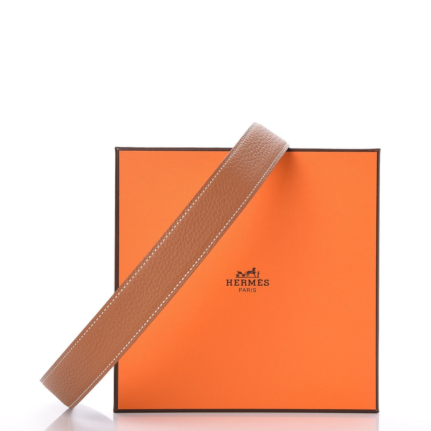 Box Togo 32mm Belt Strap 75 Black Gold