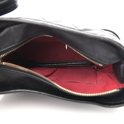 Chanel Aged Calfskin Quilted Small Gabrielle Hobo Black 5 of 13
