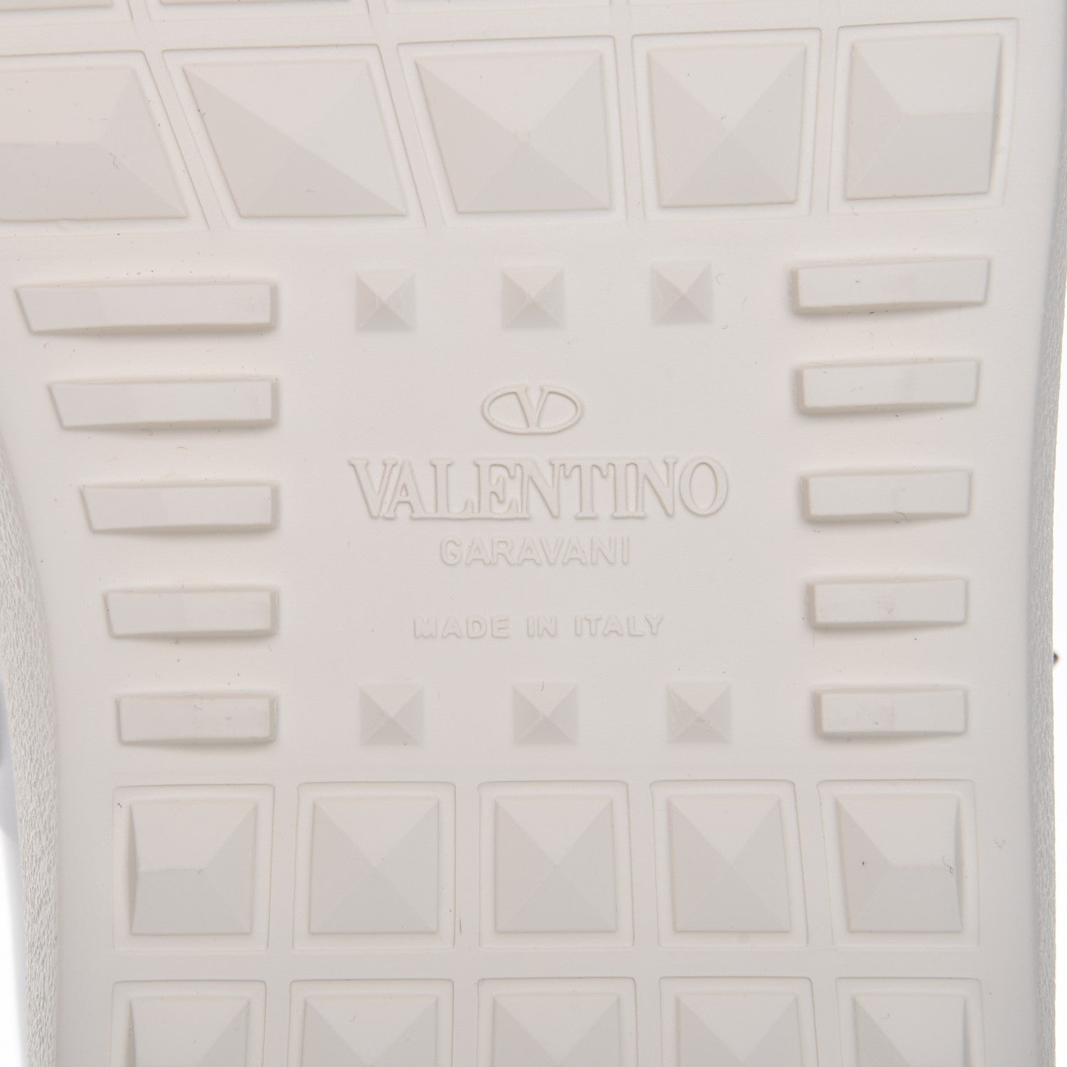 Valentino Garavani Calfskin Womens Rockstud Untitled Open Sneakers 39.5 White 6 of 11