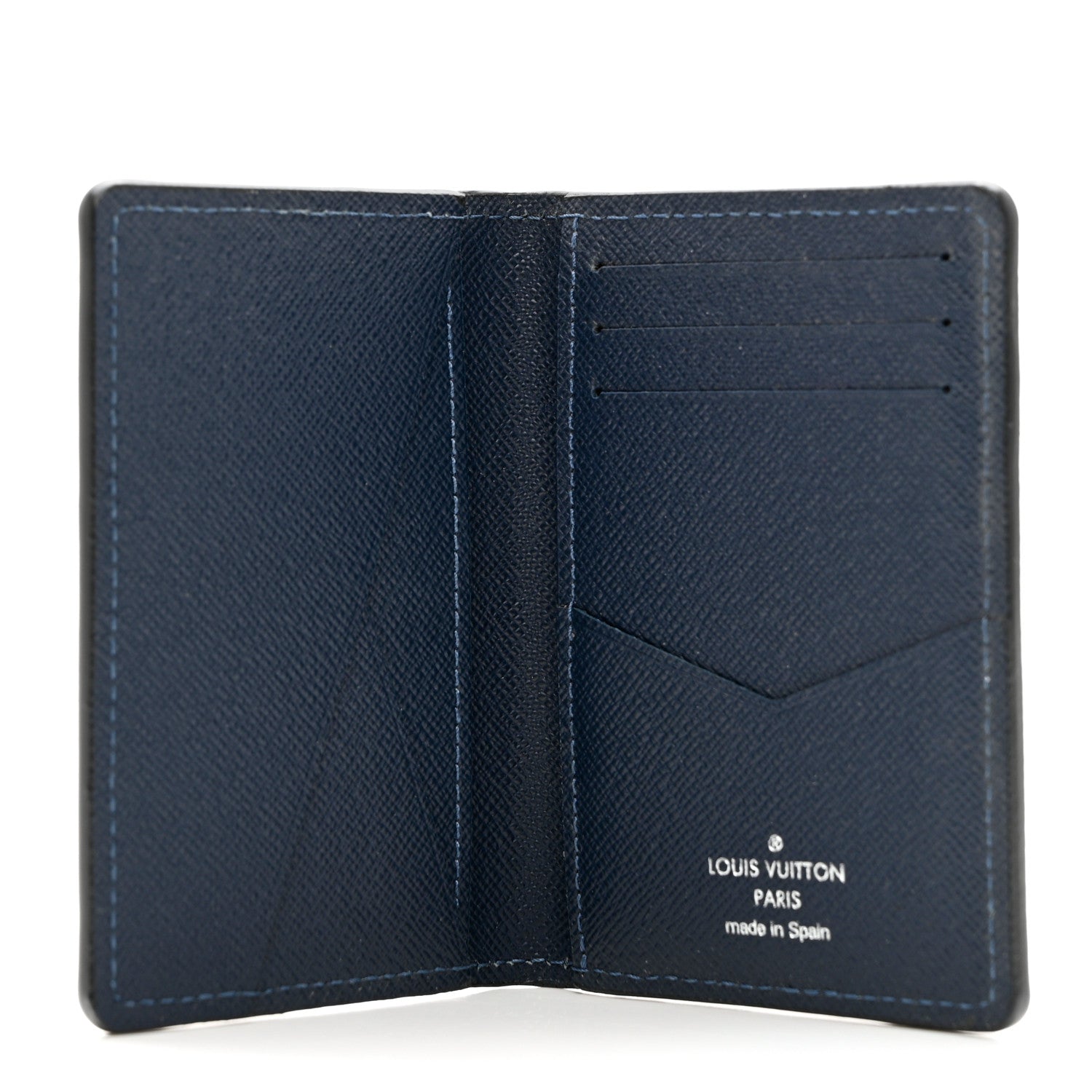 Louis Vuitton Epi Initials Pocket Organizer Black 5 of 7