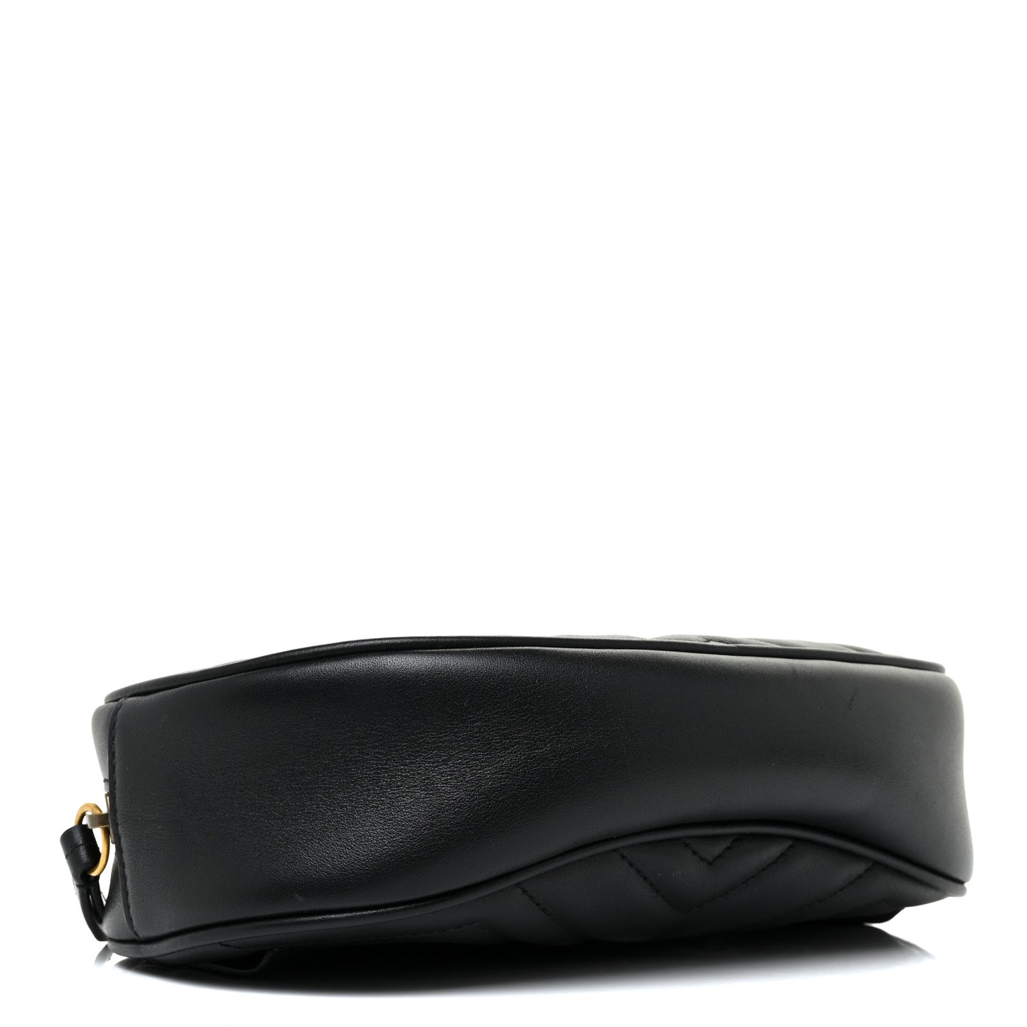 Calfskin Matelasse GG Marmont Belt Bag 95 38 Black