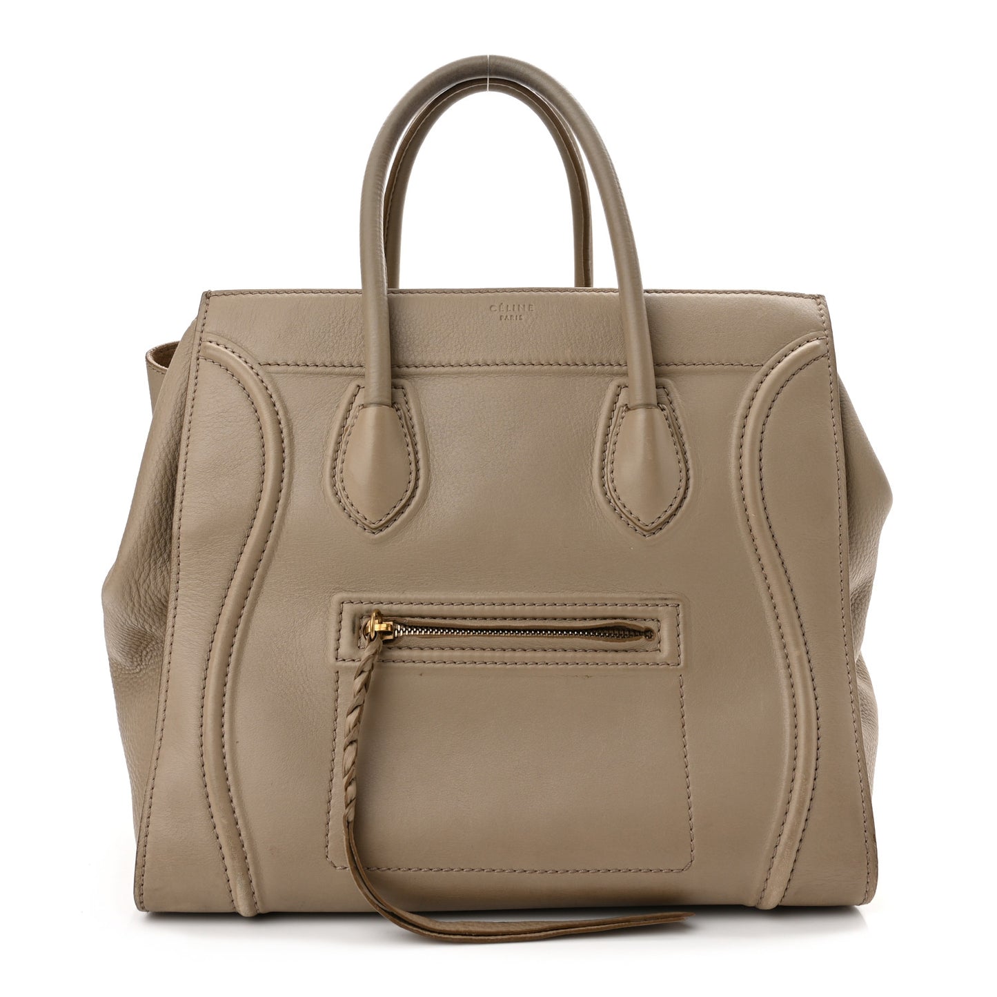 Grained Calfskin Medium Phantom Luggage Dune