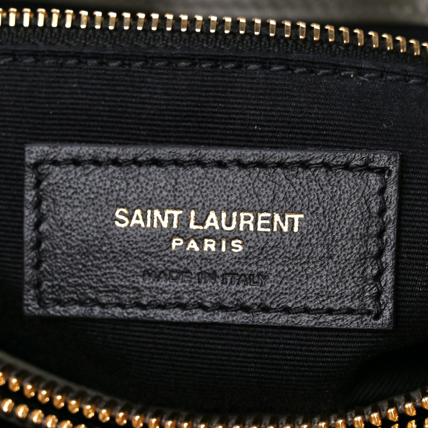 Saint Laurent Calfskin Y Quilted Monogram Medium Loulou Chain Satchel Military Olive 7 of 11