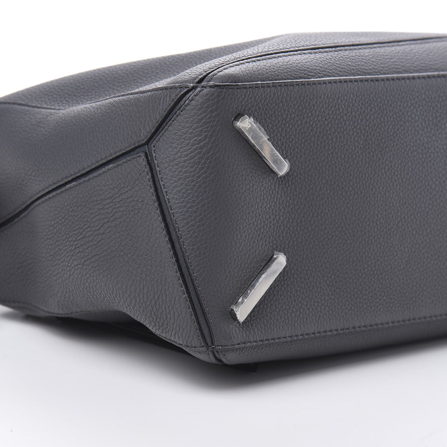 Calfskin Medium Puzzle Bag Grey