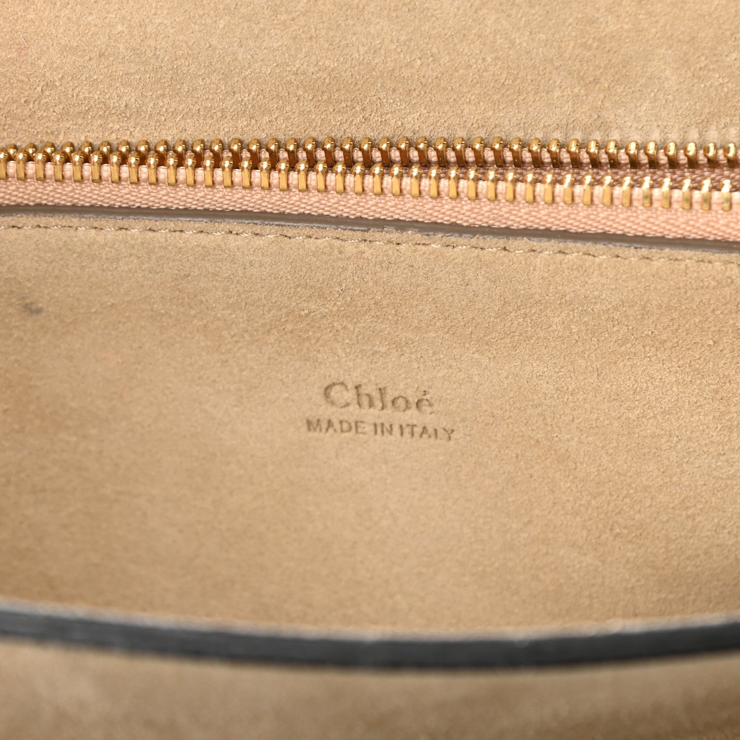 Chloe Suede Calfskin Medium Faye Shoulder Bag Black 6 of 9
